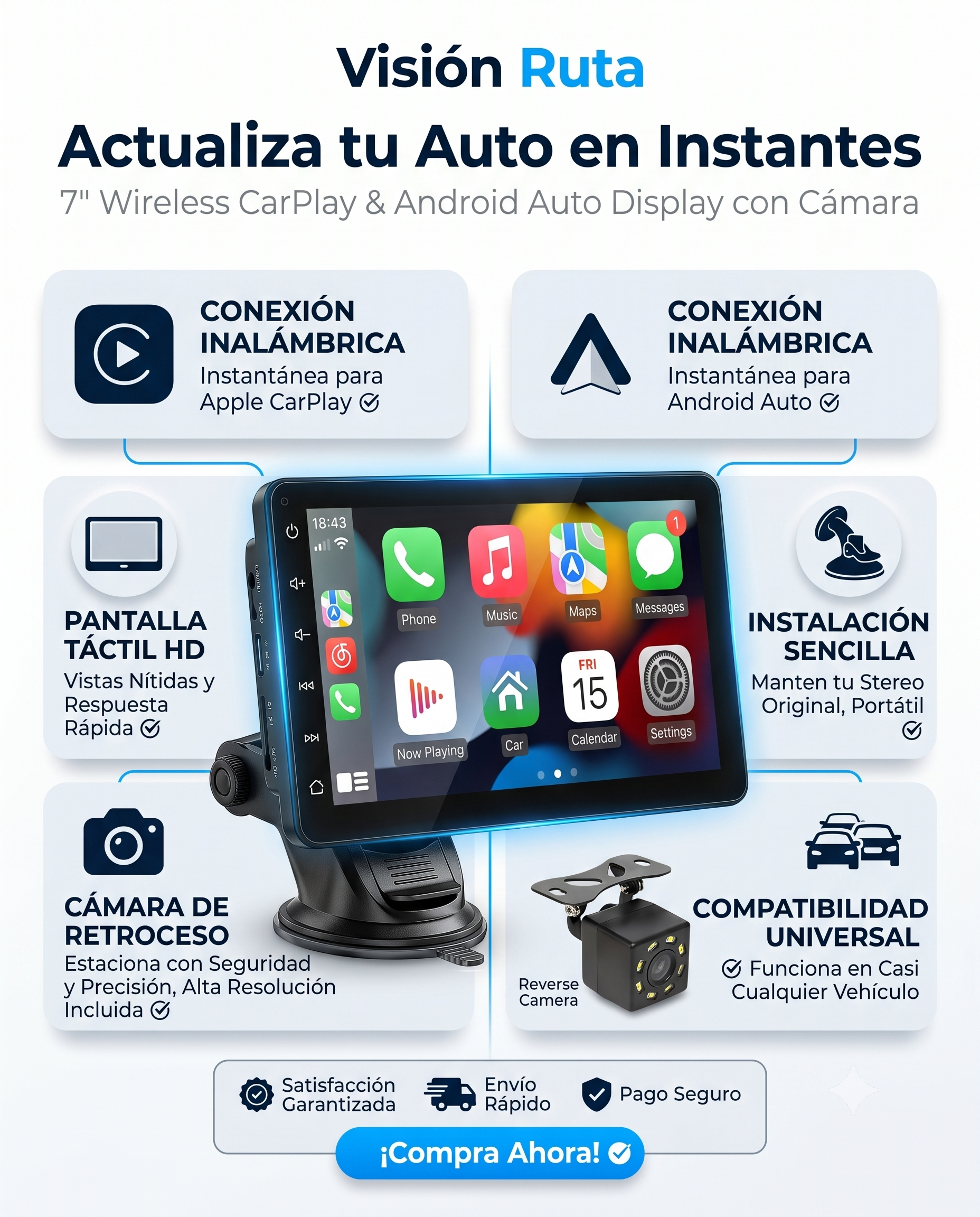 Carplay 7"